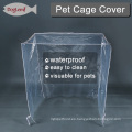 Cubiertas impermeables transparentes del cajón del gato de EVA Visuable cubren la cubierta de la perrera del perro